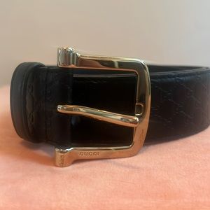 Gucci Microguccissima Belt 90 36 Black